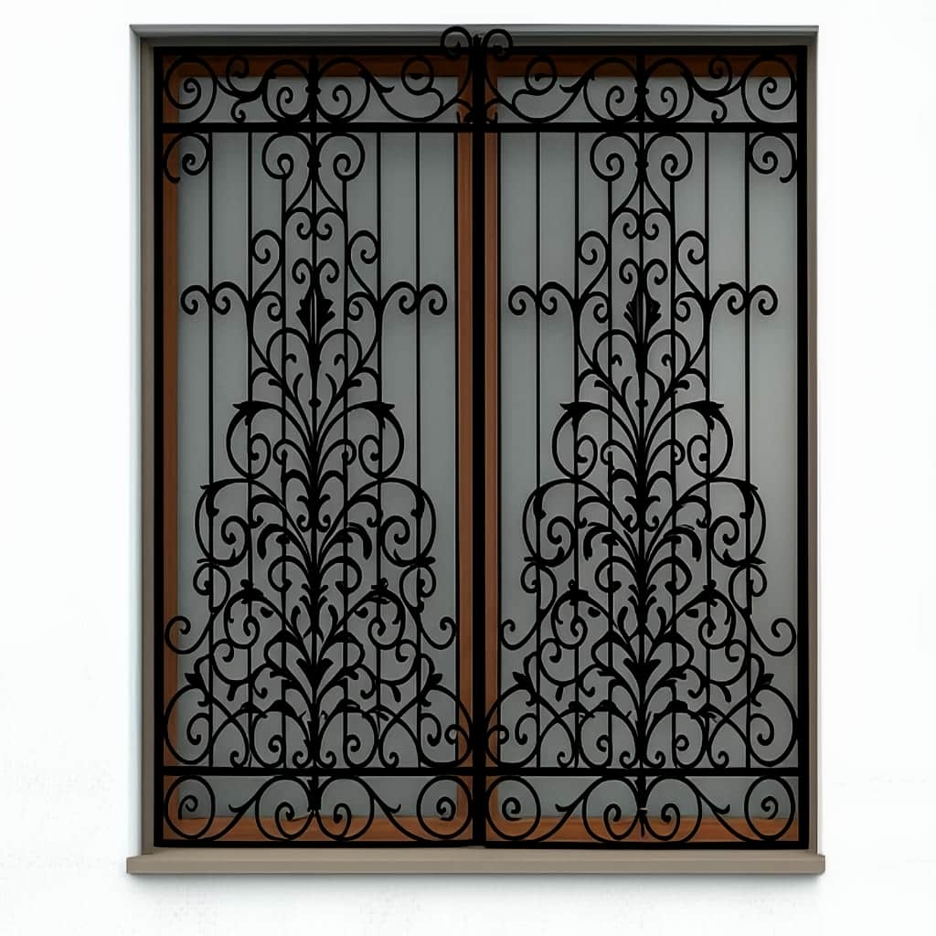 حفاظ پنجره سفارشی با طرح ساده در استان اردبیل