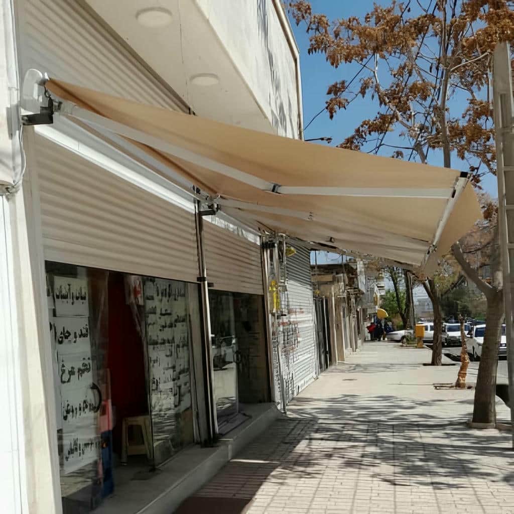 سایبان برقی در استان خراسان جنوبی با متریال مناسب پروژه