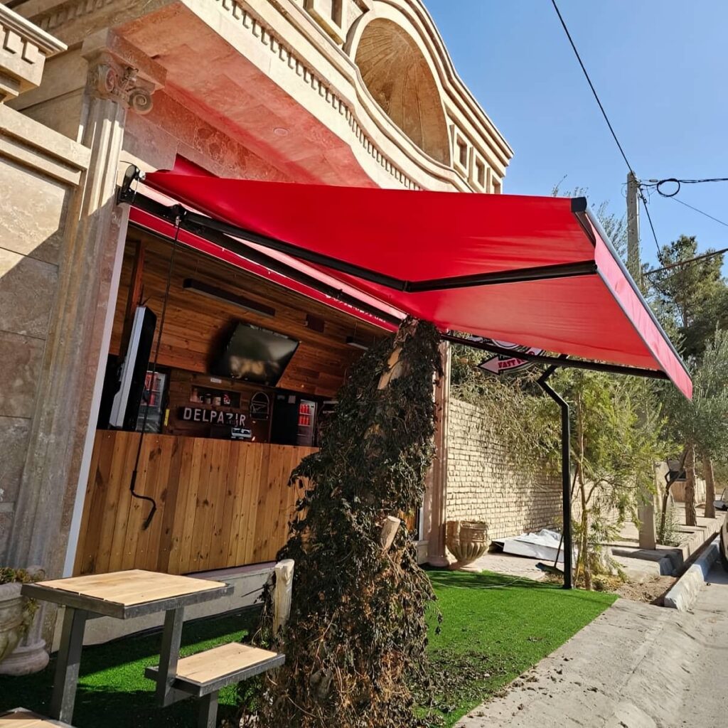 سایبان برقی در استان سمنان با متریال مناسب پروژه