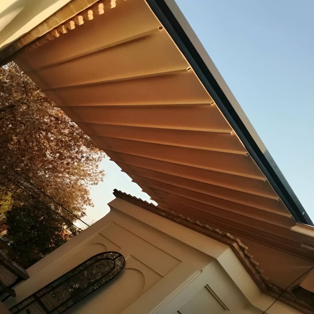 سایبان برقی در اردبیل در مرحله اندازه گیری نهایی