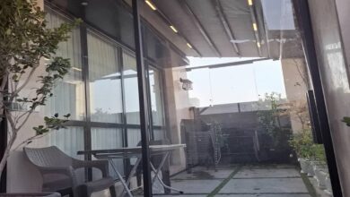 سایبان برقی در اردبیل هنگام بررسی ابعاد اولیه محل