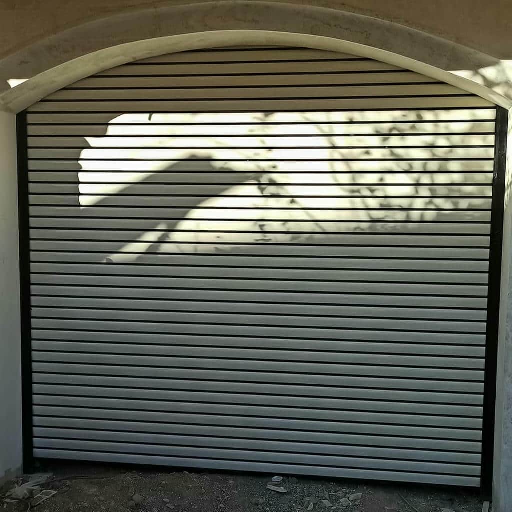کرکره برقی سفارشی برای پارکینگ بزرگ در رشت