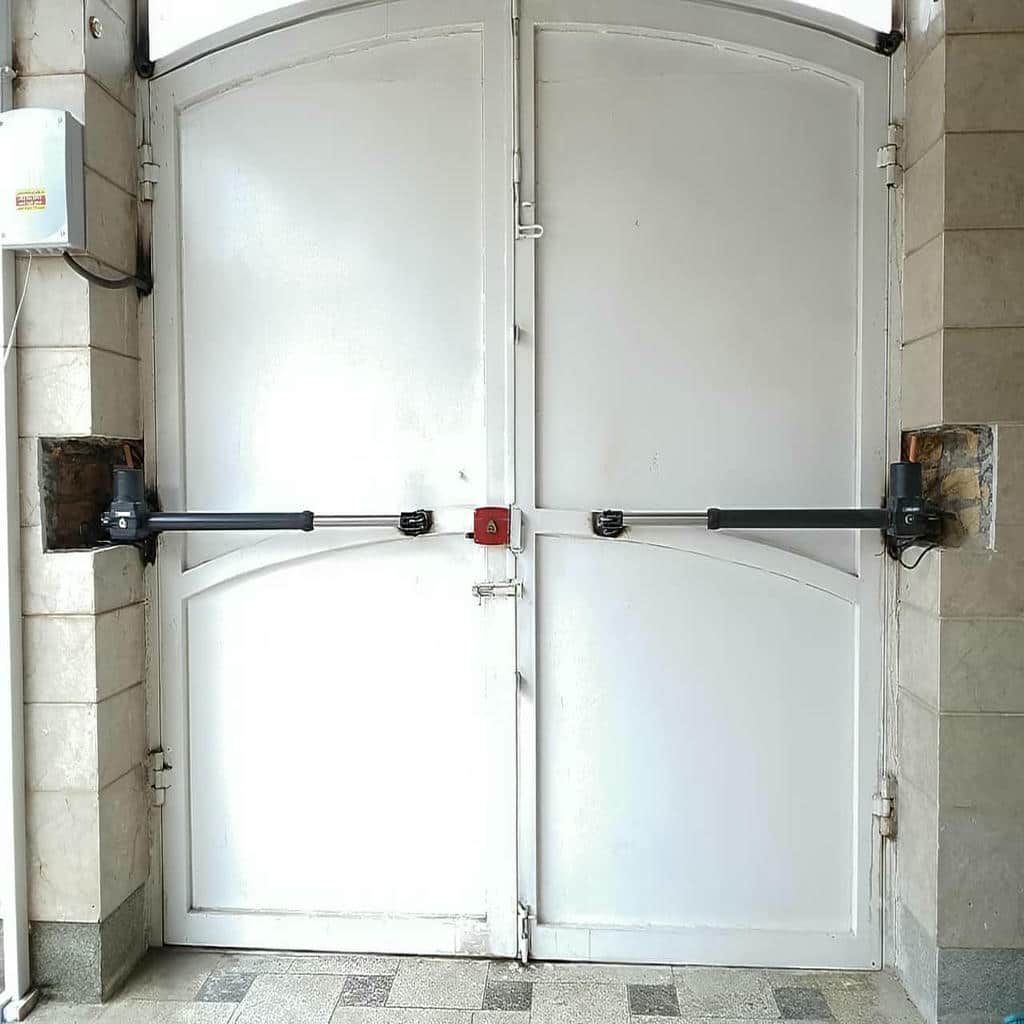 جک درب پارکینگ با اتصالات منظم برای حرکت کم صدا