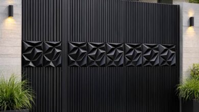 درب حیاط در بندرعباس با مدل فلزی برای مناطق گرم و خشک