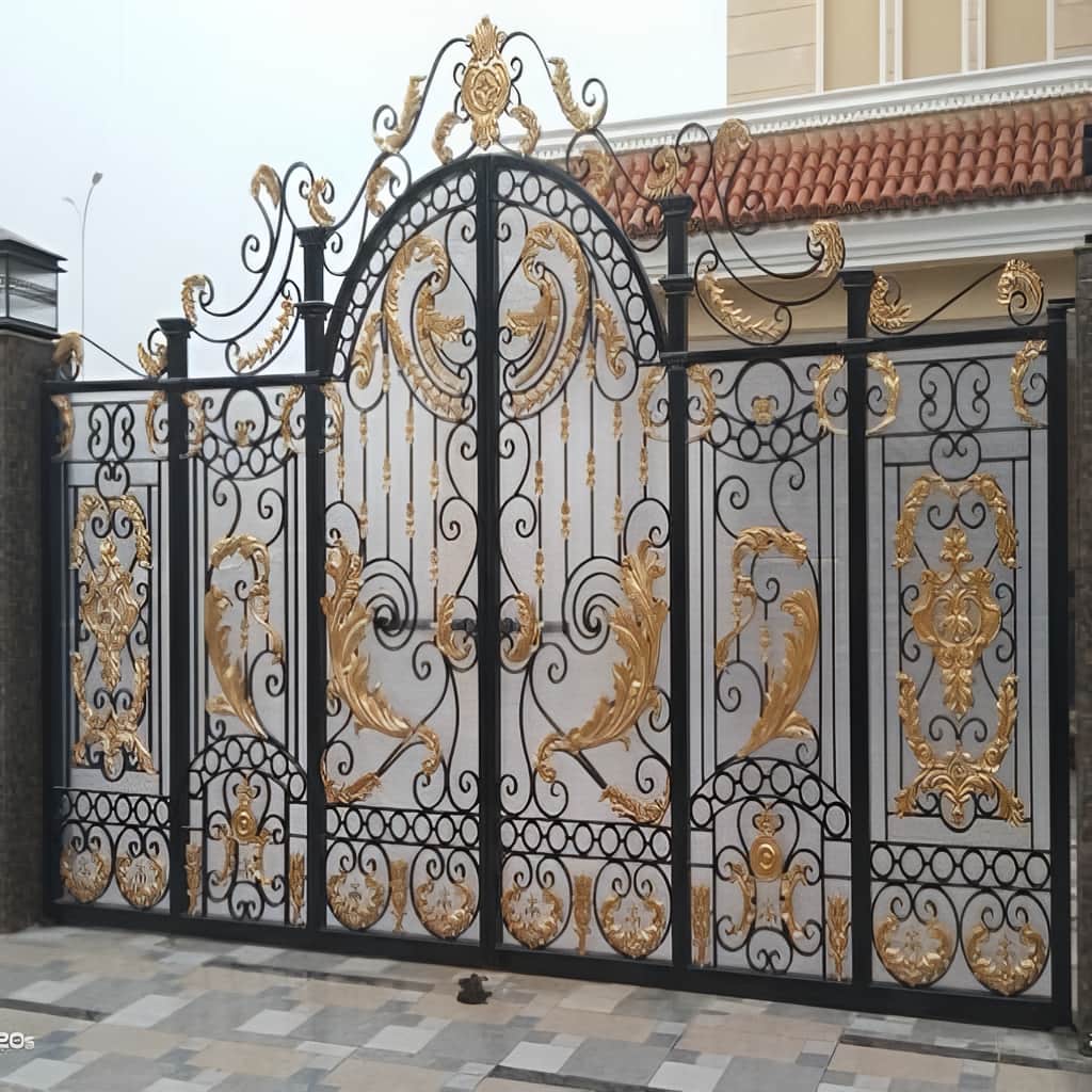 درب حیاط در استان مازندران در مرحله بازدید تخصصی پروژه