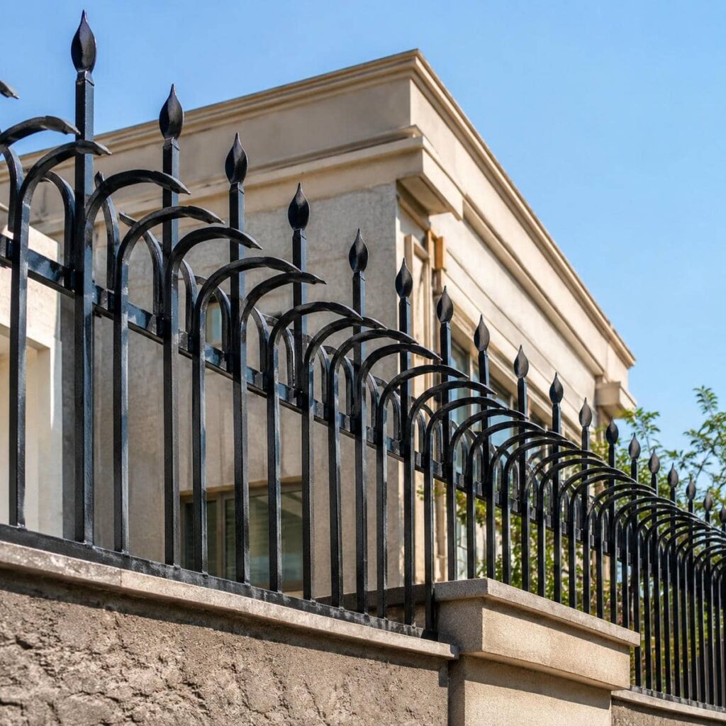 حفاظ دیوار در اردبیل هنگام بازدید تخصصی پروژه