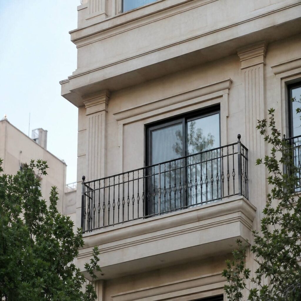 نرده بالکن در استان هرمزگان هنگام مشاوره انتخاب مدل