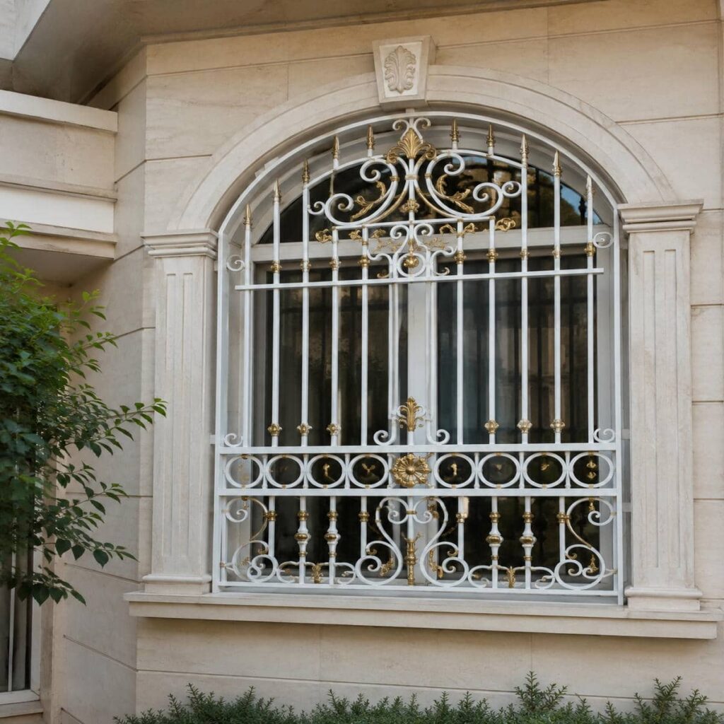 حفاظ پنجره فلزی برای پنجره باغ در ارومیه