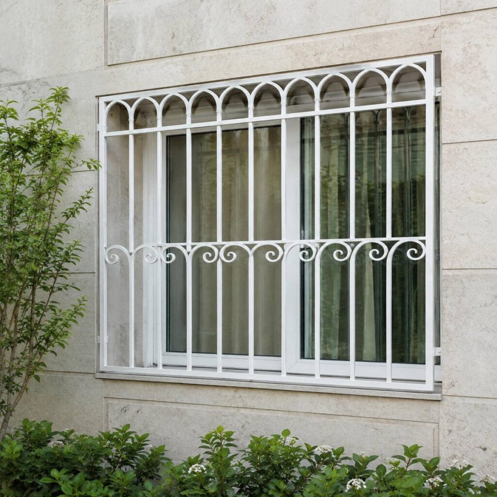 حفاظ پنجره سفارشی متناسب با ابعاد پروژه در استان اصفهان