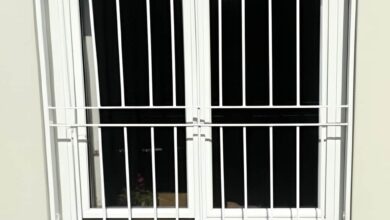حفاظ پنجره آهنی با مدل ساده در استان یزد