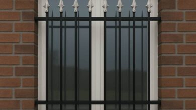 حفاظ پنجره آهنی مناسب فضای محدود در استان سیستان و بلوچستان