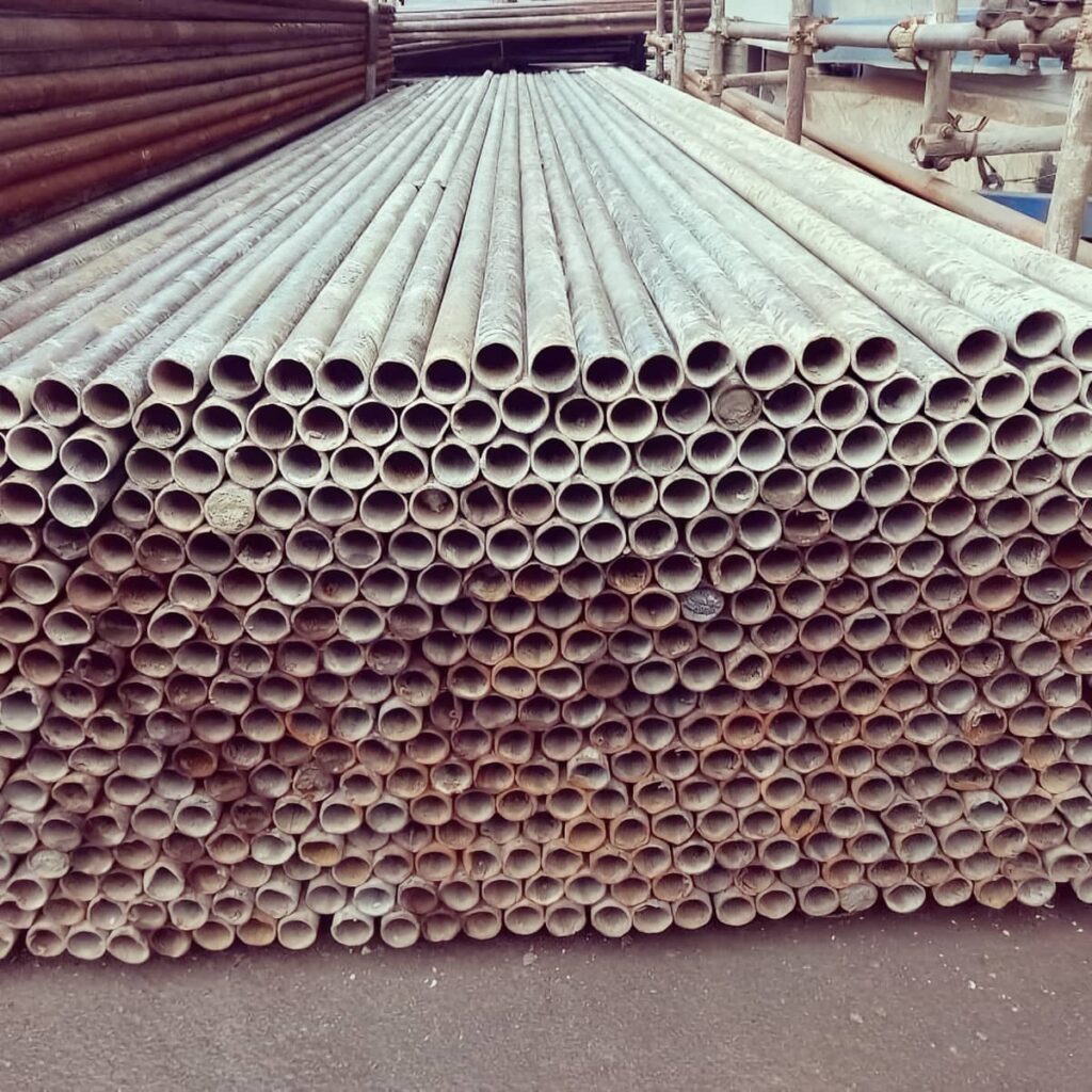 بررسی ابعاد واقعی لوله داربستی پیش از سفارش