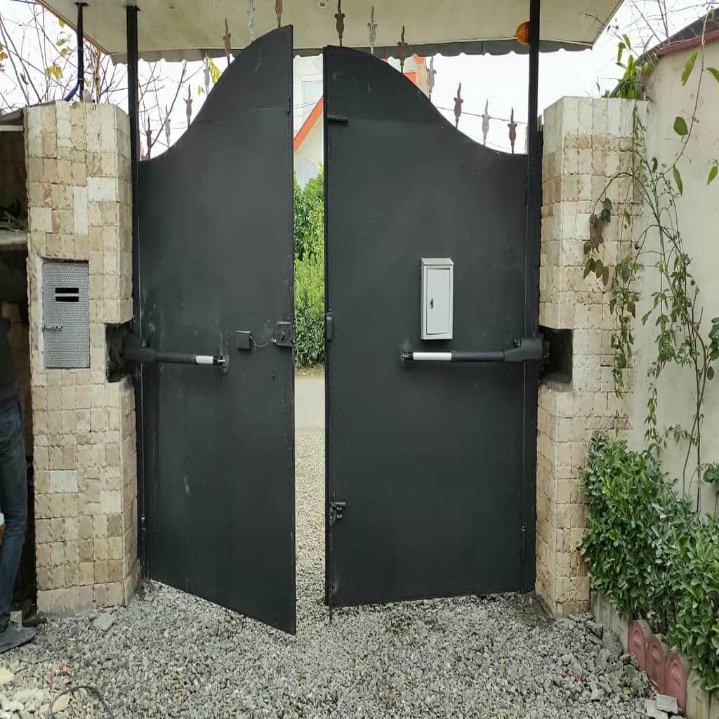 جک درب پارکینگ متناسب با وزن و طول لنگه