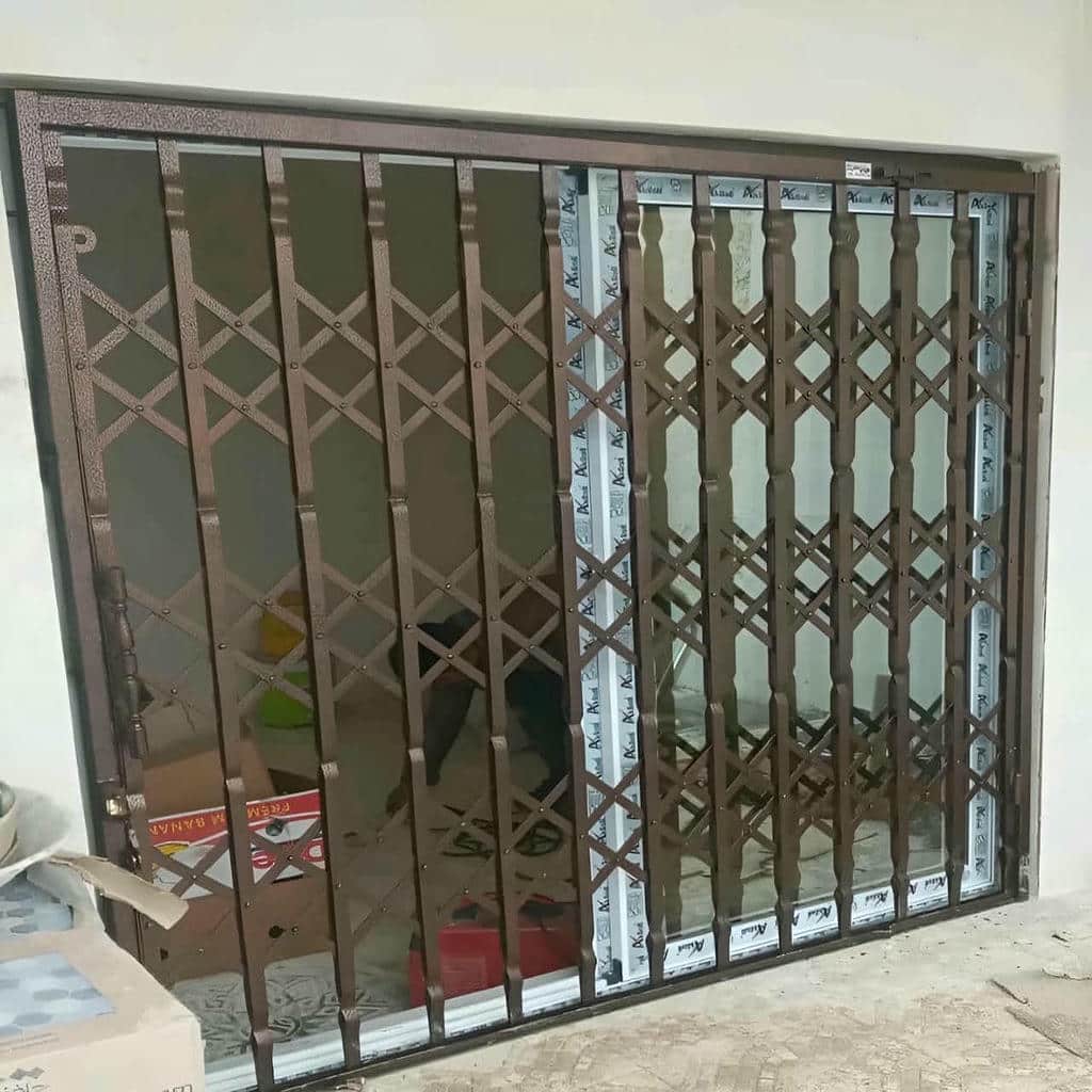حفاظ آکاردئونی با رنگ کوره ای سفارشی