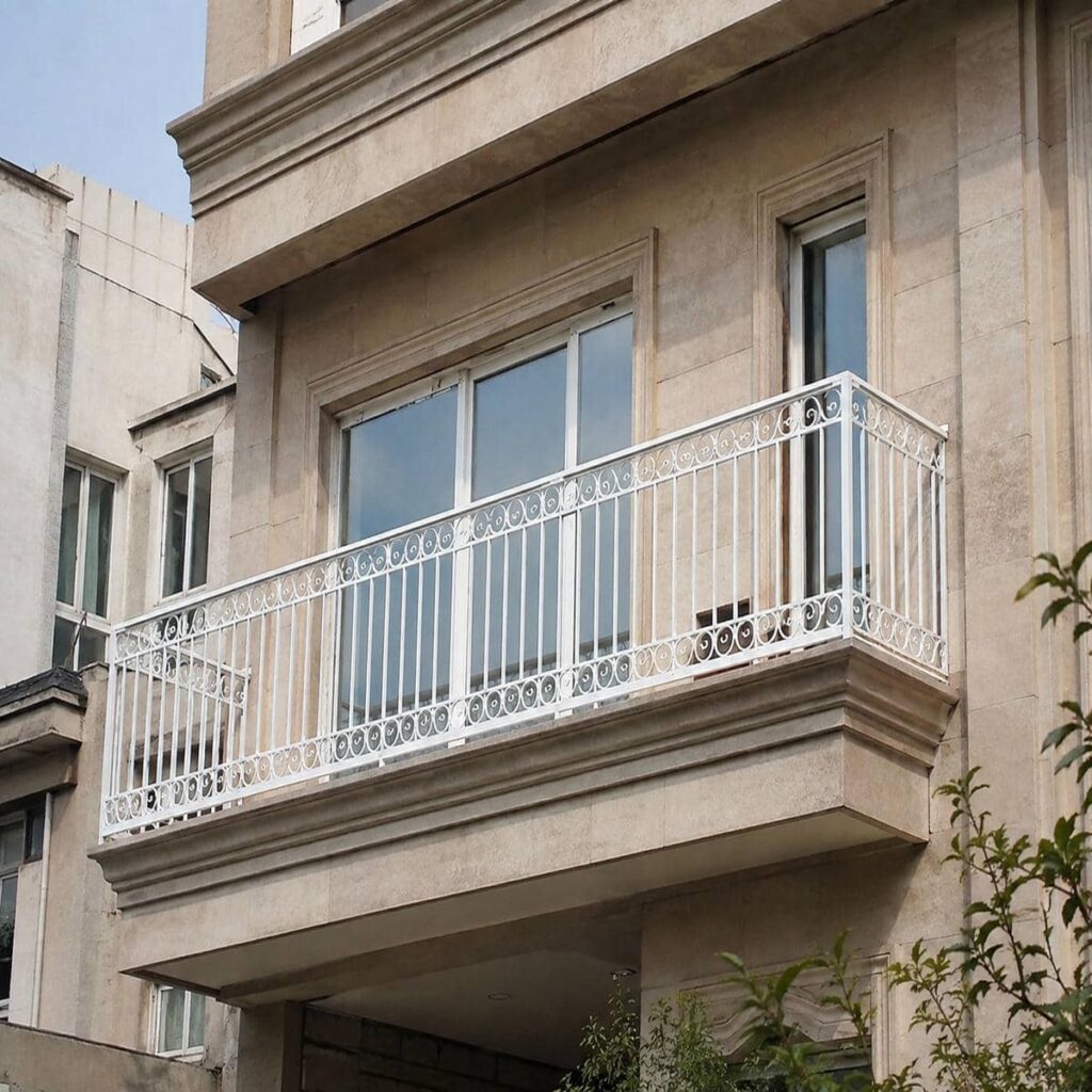 سفارش حفاظ تراس فلزی با ابعاد اختصاصی