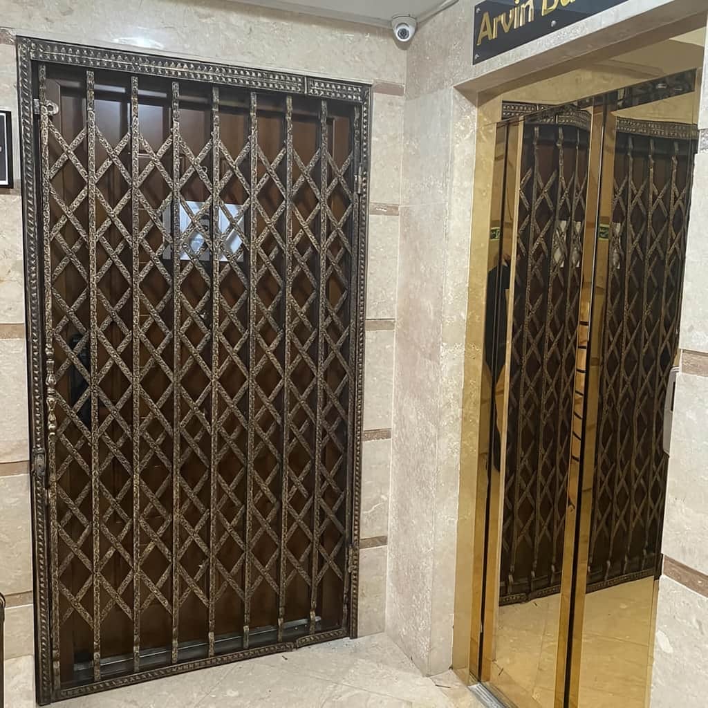مشاوره انتخاب شبکه تاشوی لوزی برای درب ورودی