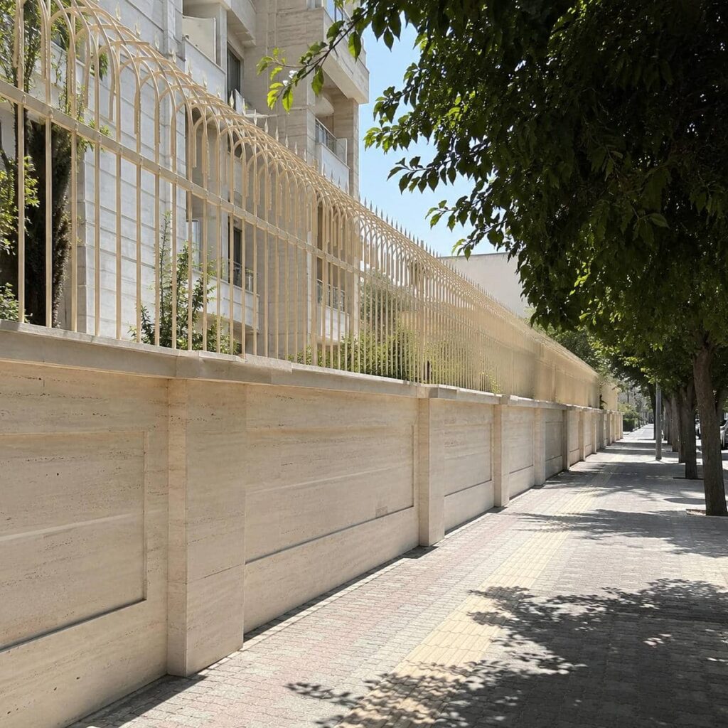 مشاوره طراحی رابط حفاظ دیواری در پیچ مسیر