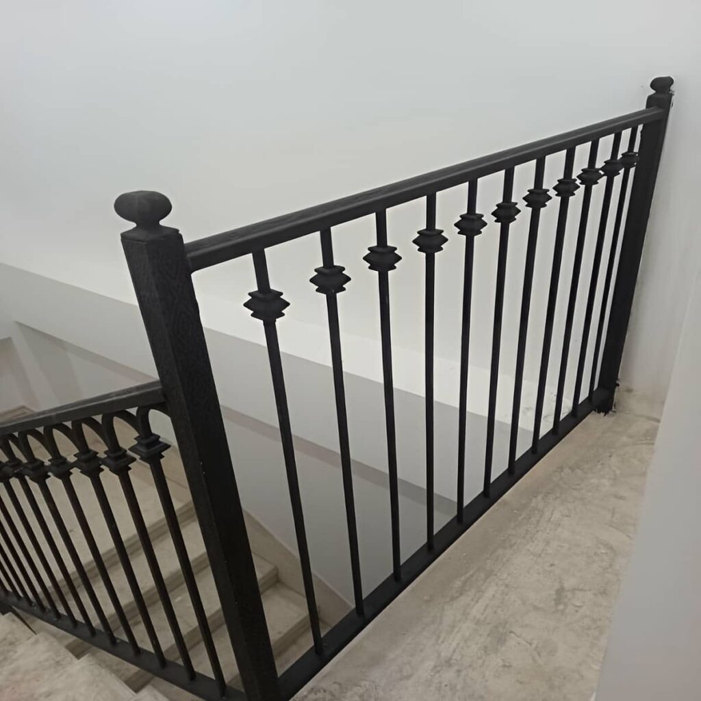 هندریل فلزی مسکونی با ابعاد دقیق استان لرستان
