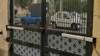 جک درب پارکینگ با بازشوی محدود