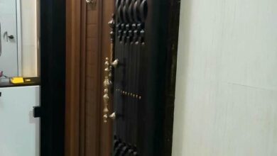 حفاظ آکاردئونی ورودی مشرف به فضای باز