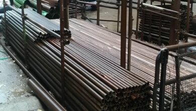 لوله داربست و کنترل ظاهری هنگام تحویل