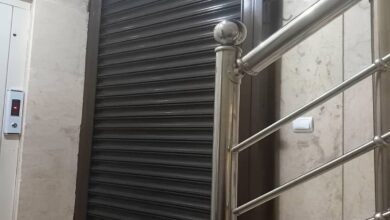 کرکره برقی برای دهانه صنعتی با ابعاد سفارشی
