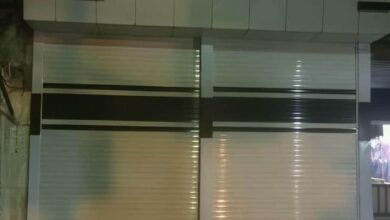 کرکره برقی برای مغازه با ابعاد سفارشی